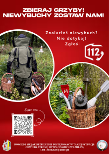 Procedura postępowania w przypadku znalezienia Materiałów Wybuchowych i Niebezpiecznych